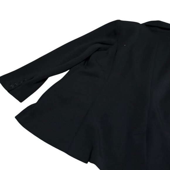 Lane Bryant Journey Black Blazer Button-Down Scuba Stretch Plus Size 22 Women's - Picture 10 of 14